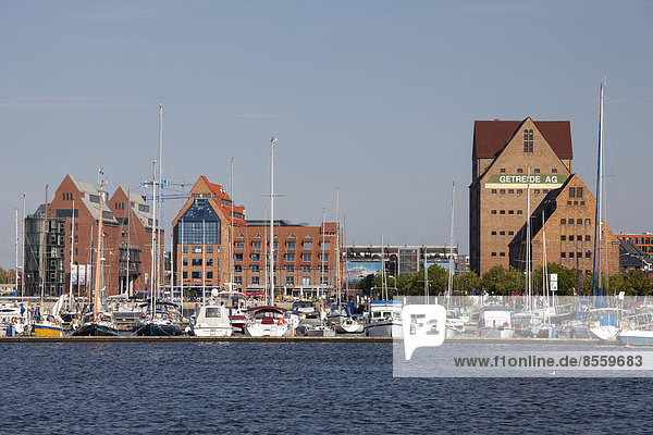 Stadthafen  Rostock  Mecklenburg-Vorpommern  Deutschland