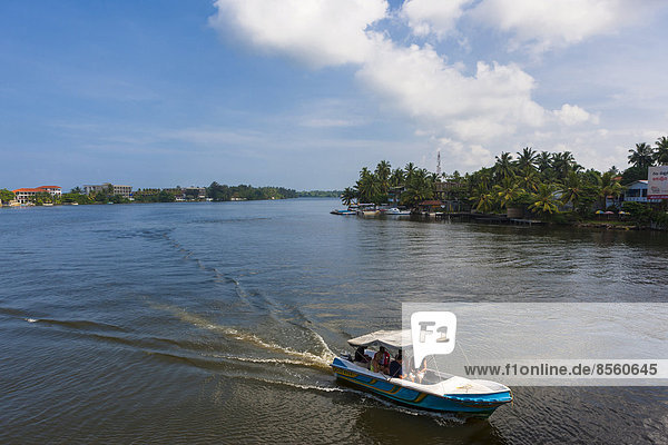 The coastal town of Bentota  Paharumulla Region  Southern Province  Sri Lanka