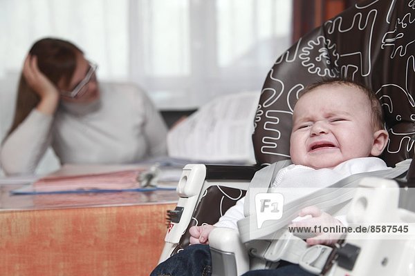 Frankreich zwei Monate altes Baby.