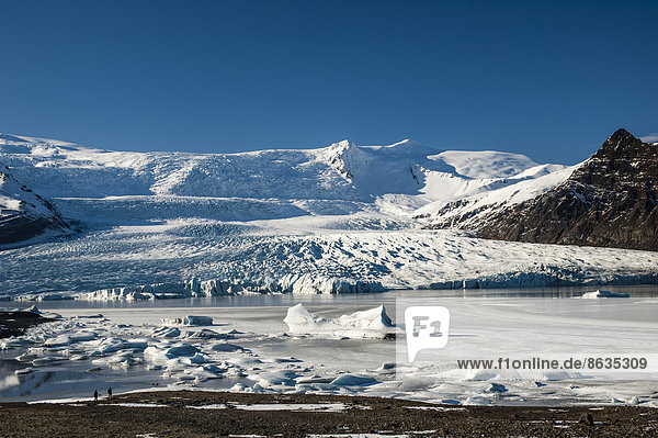 Fjallsjökull Glacial Lake  Austurland or Eastern Region  Iceland