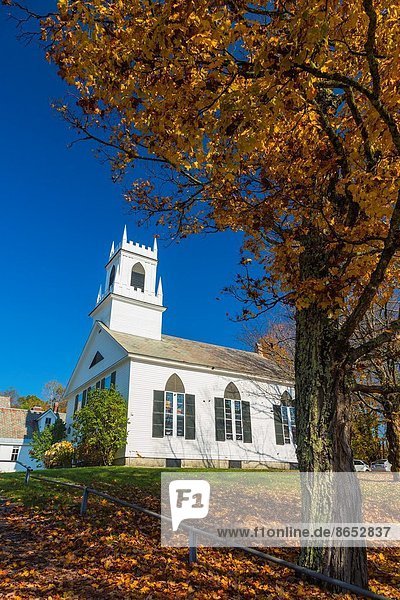 Vereinigte Staaten von Amerika  USA  Kirche  Gemeinschaft  reizen  Vermont  Weston