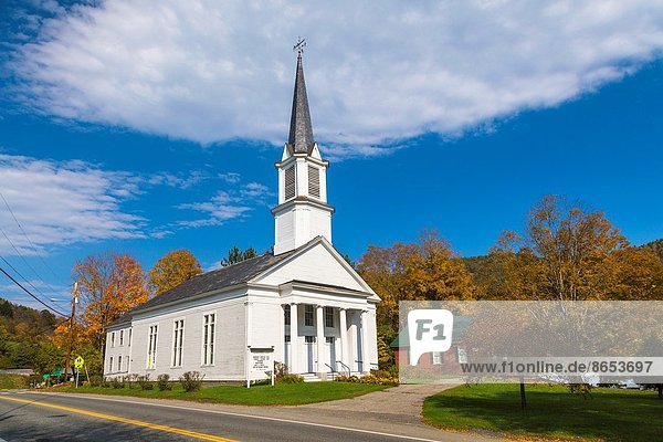 Vereinigte Staaten von Amerika  USA  Kirche  Sehenswürdigkeit  Hibiskus  Vermont