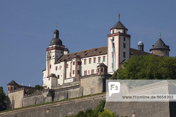 Festung Marienberg  Würzburg  Franken  Bayern  Deutschland