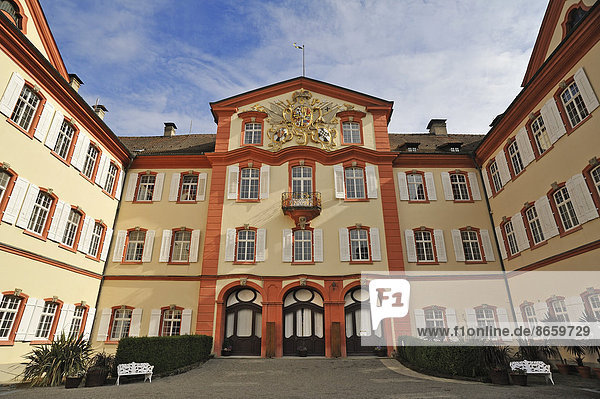 Deutschordensschloss  1739 bis 1746 erbaut  Mainau  Baden-Württemberg  Deutschland