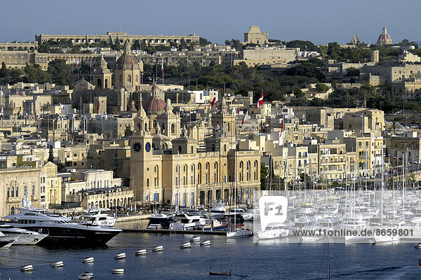 Yachthafen und Marinemuseum  Vittoriosa  Three Cities  Malta