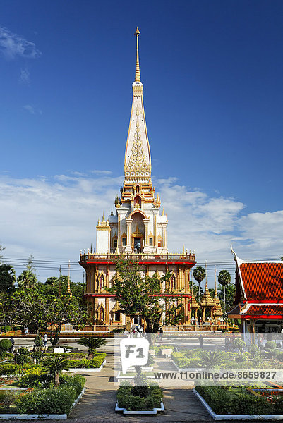 Wat Chalong Tempel  Phuket  Thailand