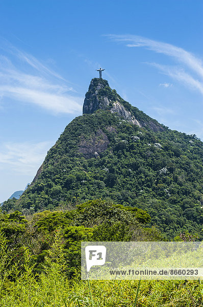 Cristo Redentor Christus-Statue  Rio de Janeiro  Brasilien