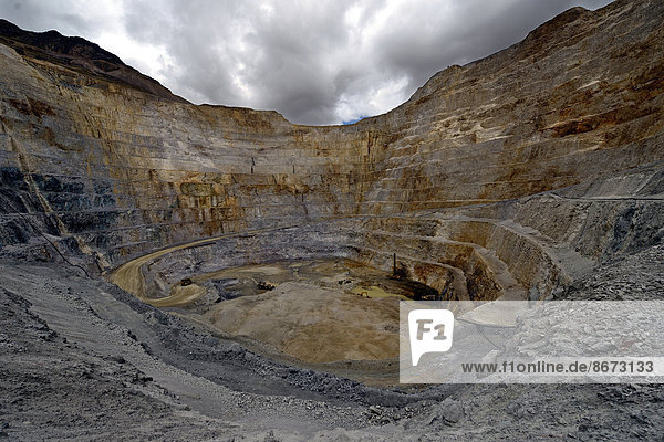 Tagebau  Goldmine Yanacocha  Cajamarca  Provinz Cajamarca  Peru