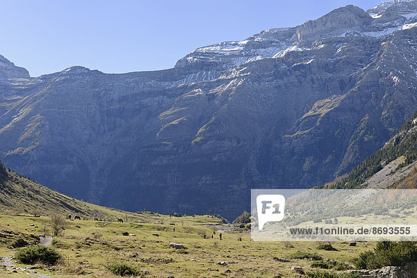 Spanien  Nationalpark Ordesa y Monte Perdido  Gletschertal