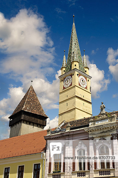 Sächsische Kirchenburg von Media?  Mediasch  Siebenbürgen  Rumänien