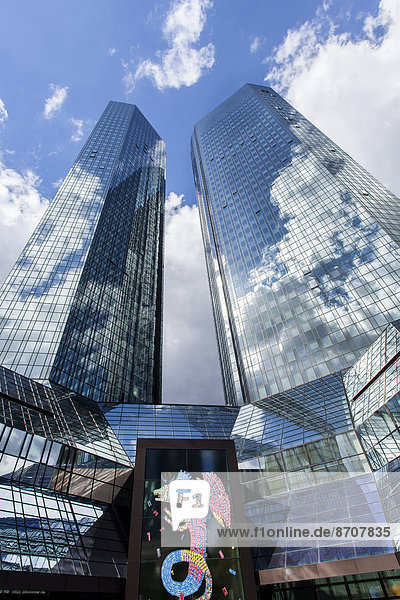 Konzernzentrale Deutsche Bank AG  Westend  Frankfurt am Main  Hessen  Deutschland