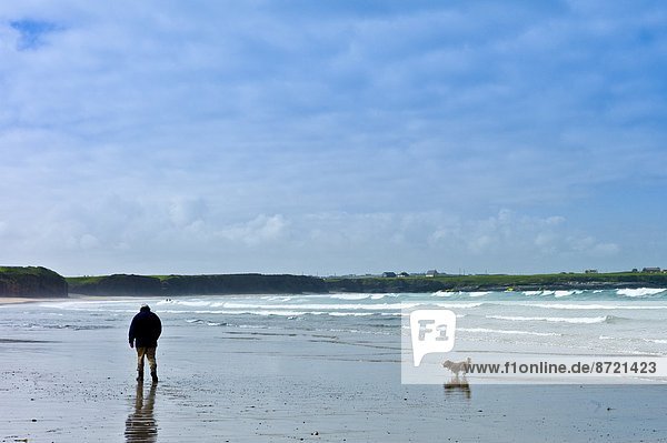 Strand  zeigen  spazierengehen  spazieren gehen  Clare County  spanisch