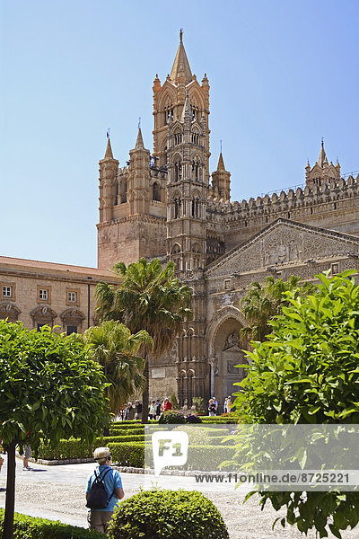 Cathedral  Palermo  Sicily  Italy  Europe