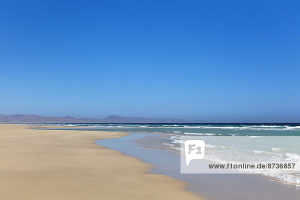 Strand und Meer  Risco del Paso  Fuerteventura  Kanarische Inseln  Spanien