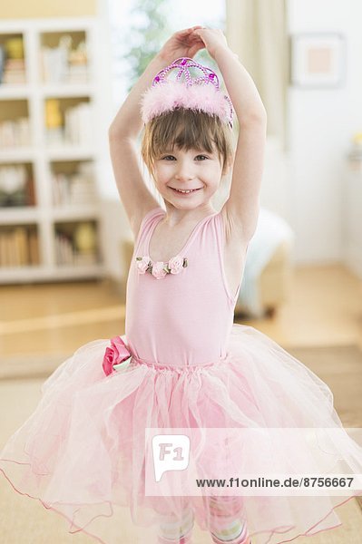 Zimmer tanzen Kleidung 5-6 Jahre 5 bis 6 Jahre Mädchen Wohnzimmer Ballettröckchen