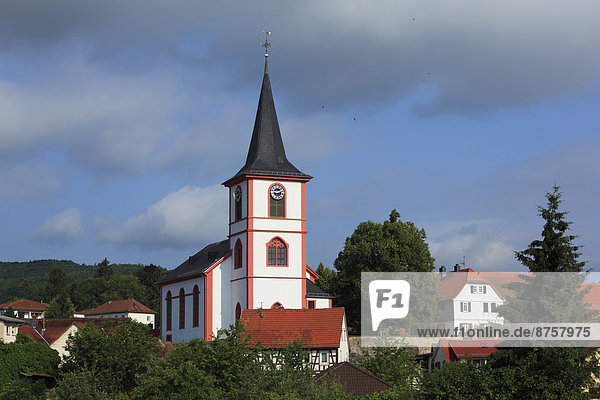 Michaelskirche in Reichelsheim  Hessen  Deutschland