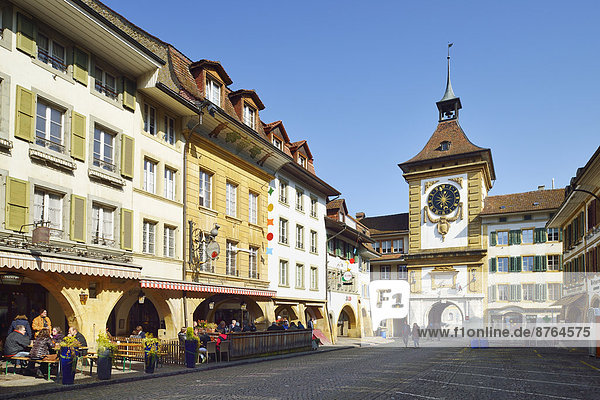 Straße Eingang Schweiz