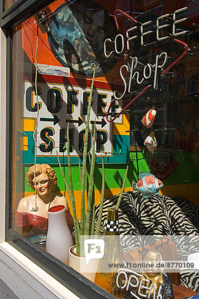 Coffeeshop  Amsterdam  Niederlande  Europa