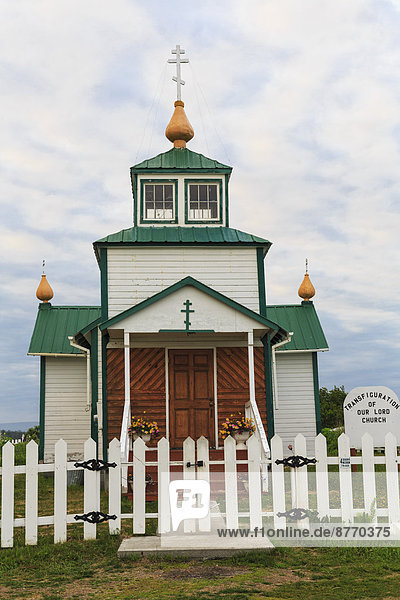 USA,  Alaska,  Kenai Halbinsel,  Russisch-Orthodoxe Kirche
