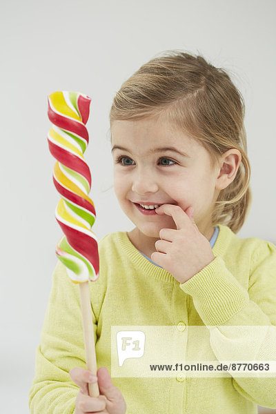Germany  Girl with lolly pop