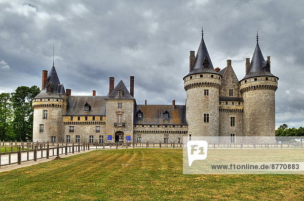 Schloss Sully  Sully-sur-Loire  Département Loiret  Region Centre  Frankreich