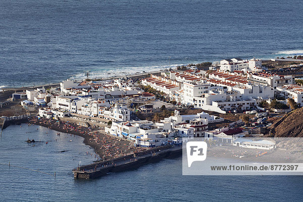 Ortsansicht Puerto de las Nieves  Gran Canaria  Kanarische Inseln  Spanien