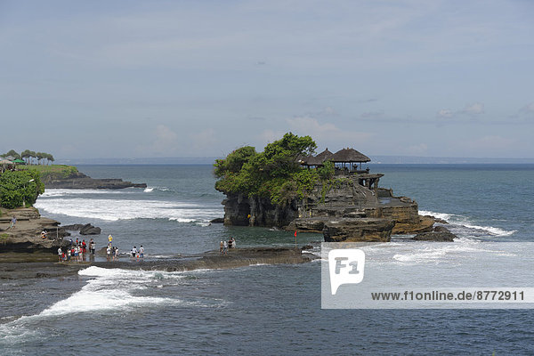 Pura Tanah Lot Meerestempel  Banjar Tanah Lot  Bali  Indonesien