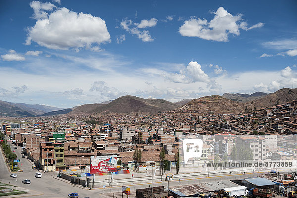 Peru  Cusco  Stadtbild