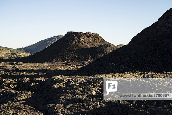 lava tree fossilized formation Craters of the Moon National Monument Idaho USA United States America geology landscape