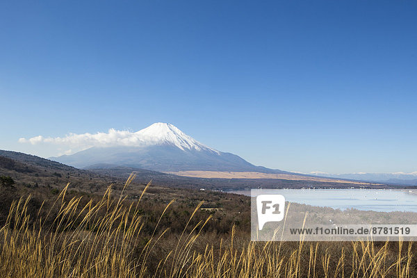 Panorama , durchsichtig,  transparent,  transparente,  transparentes , Reise , See , Berg , Tourismus , Fuji , Asien , Japan , Schnee