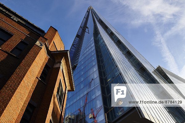 Großbritannien  England  London Borough of Southwark  London Bridge Viertel  Der Schardenturm von Renzo Piano Architekt