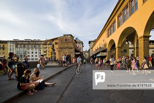 Italy  Tuscany  Florence  Ponte Vecchio                                                                                                                                                                 