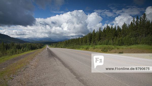 Alberta  mountains  Bighorn highway  Canada  scenery  landscape  North America  Rocky Mountains