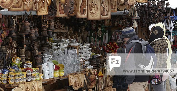 Europe  Poland  Malopolska province  Zakopane city  souvenirs shop                                                                                                                                      