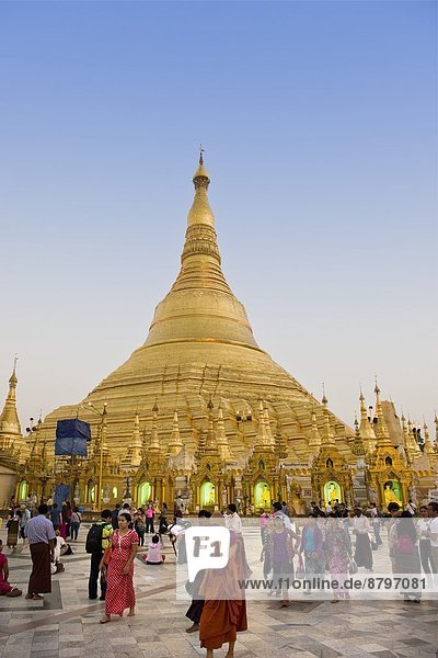 Myanmar  Yangon  Shwedagon Paya                                                                                                                                                                         