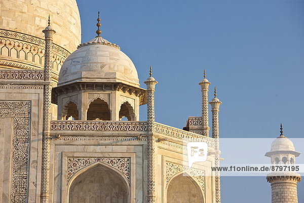 Detail  Details  Ausschnitt  Ausschnitte  Ansicht  Indien  Mausoleum  Uttar Pradesh