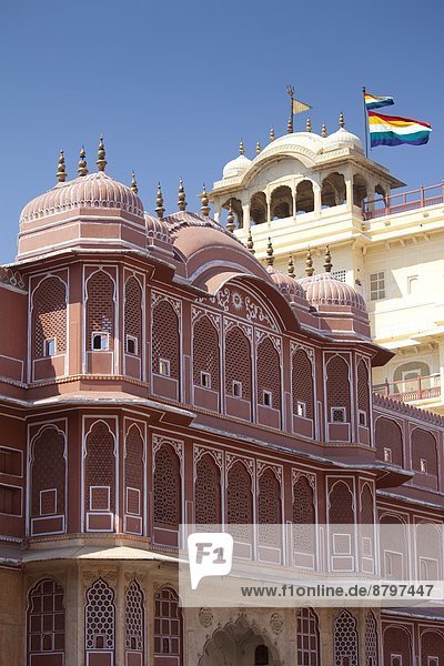Palast  Schloß  Schlösser  Mond  Indien  Jaipur  Rajasthan
