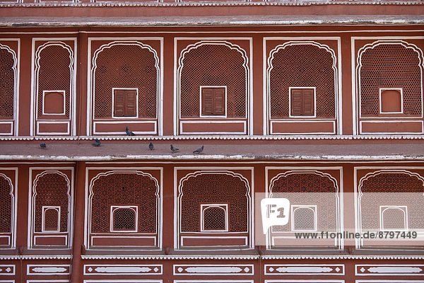 Palast  Schloß  Schlösser  Mond  Indien  Jaipur  Rajasthan