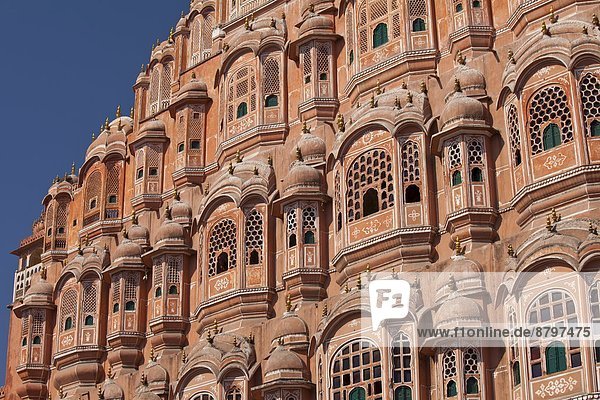 Wind  Großstadt  Palast  Schloß  Schlösser  pink  Jaipur  Rajasthan