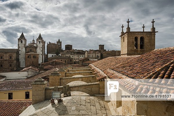 Europa  UNESCO-Welterbe  Caceres  Extremadura  Spanien