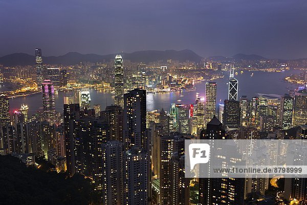 über  Ansicht  China  Asien  Hongkong