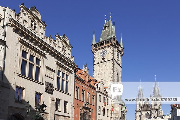 Prag  Hauptstadt  Europa  Halle  Stadt  Kathedrale  Tschechische Republik  Tschechien  Tyn  Böhmen  alt