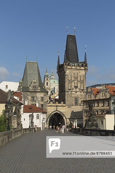 Prag  Hauptstadt  Europa  Stadt  Brücke  Tschechische Republik  Tschechien  UNESCO-Welterbe  alt