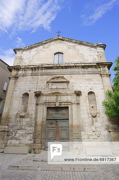 Kapelle Tres-Saint-Crucifix  Carpentras  Vaucluse  Provence-Alpes-Cote d'Azur  Südfrankreich  Frankreich