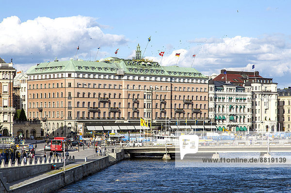 Grand Hotel  Södra Blasieholmshamnen  Stockholm  Stockholms län  Schweden