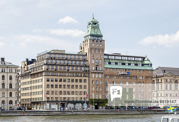 Radisson Blu Strand Hotel  ehemals Hotel Strand  Büro- und Geschäftshäuser  Nybrokajen  Stockholm  Stockholms län  Schweden