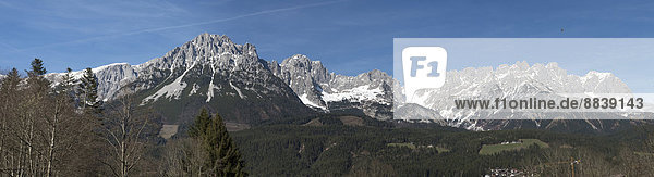 Region Wilder Kaiser  von Ellmau aus  Tirol  Österreich