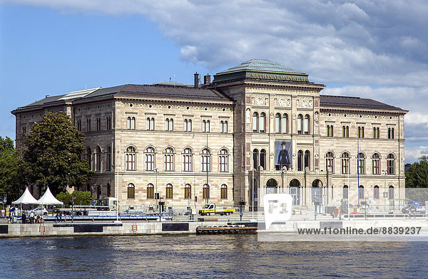 Schwedisches Nationalmuseum  Kunstsammlung  Gemäldegalerie  Architekt Friedrich August Stüler  Stockholm  Stockholms län  Schweden