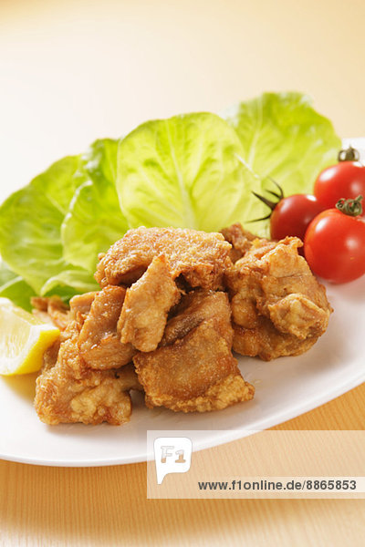 Japanese style fried chicken