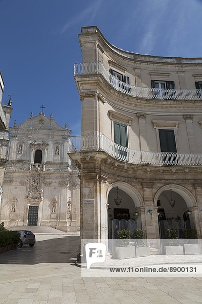 Basilica di San Martino in Martina Franca  Puglia  Italy  Europe